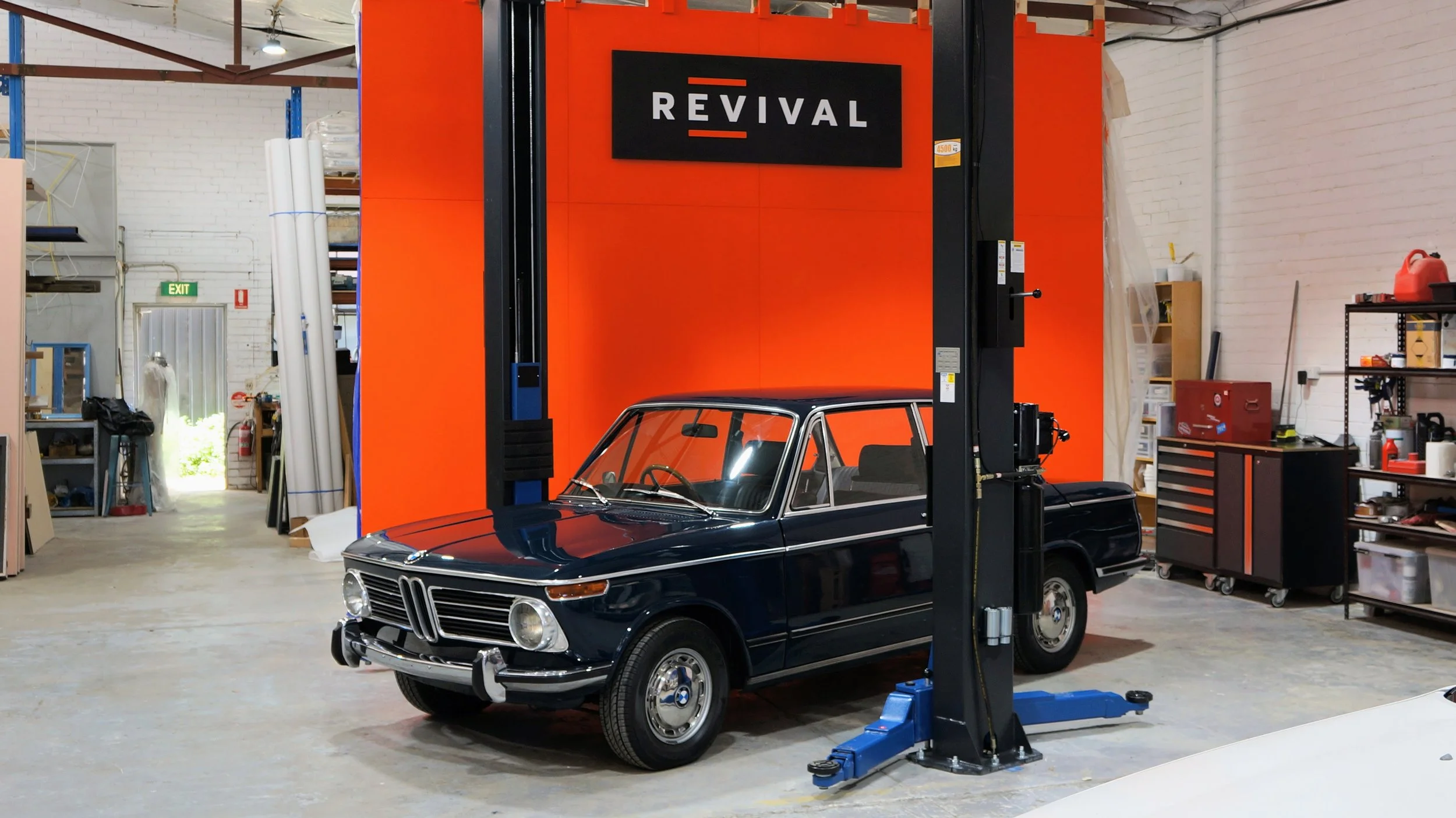 Revival EV workshop — classic car electric conversion