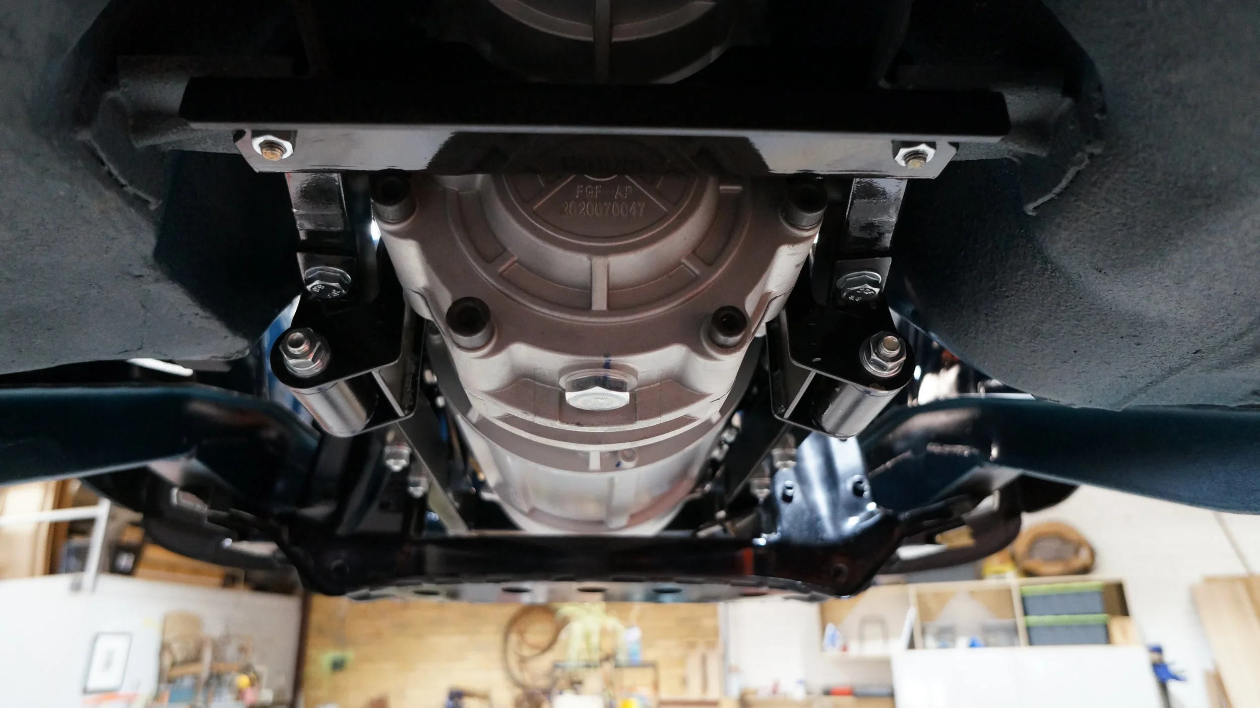 BMW 2002 EV electric drivetrain