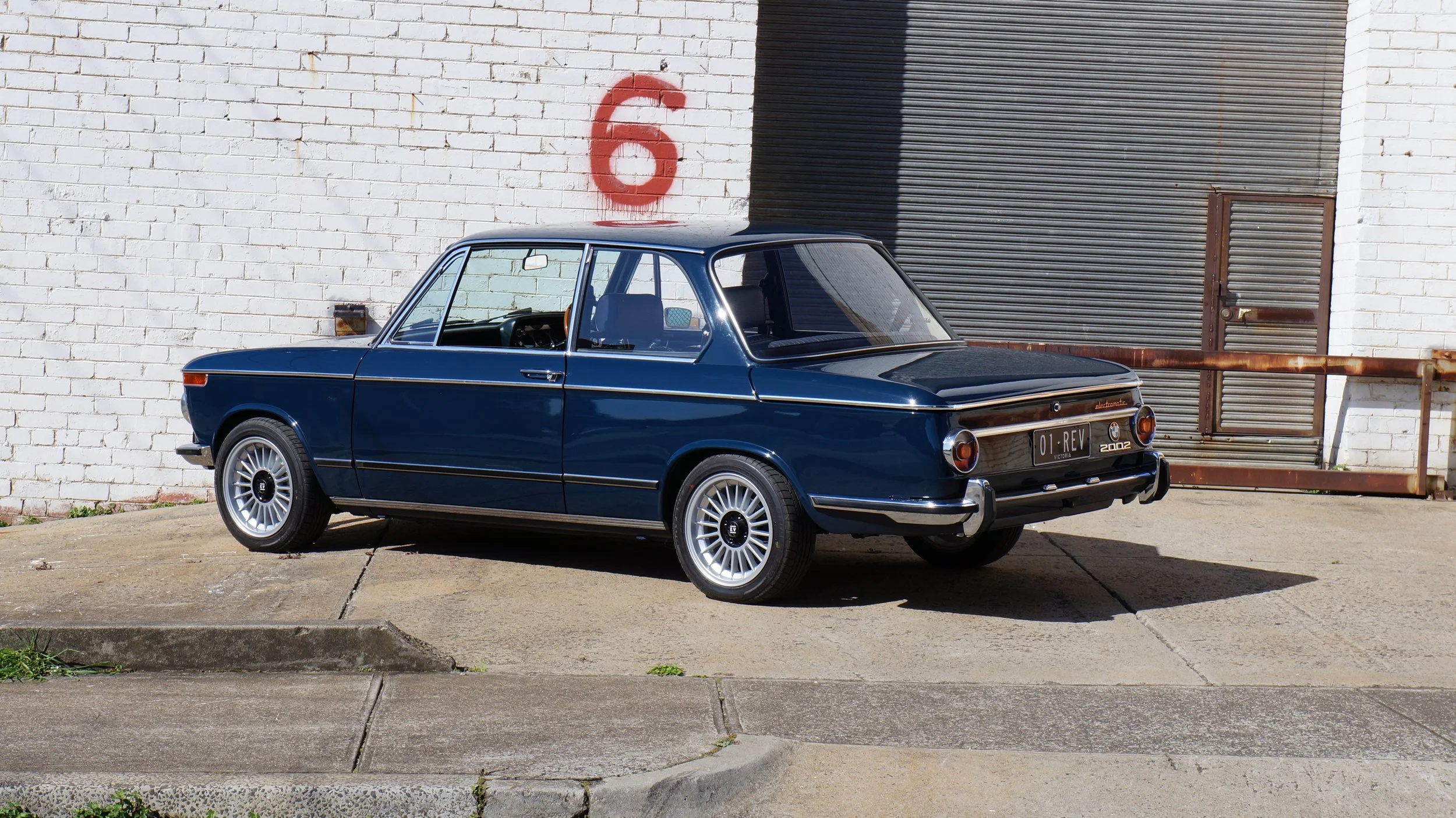 1972 BMW 2002 EV conversion by Revival Electric Vehicles