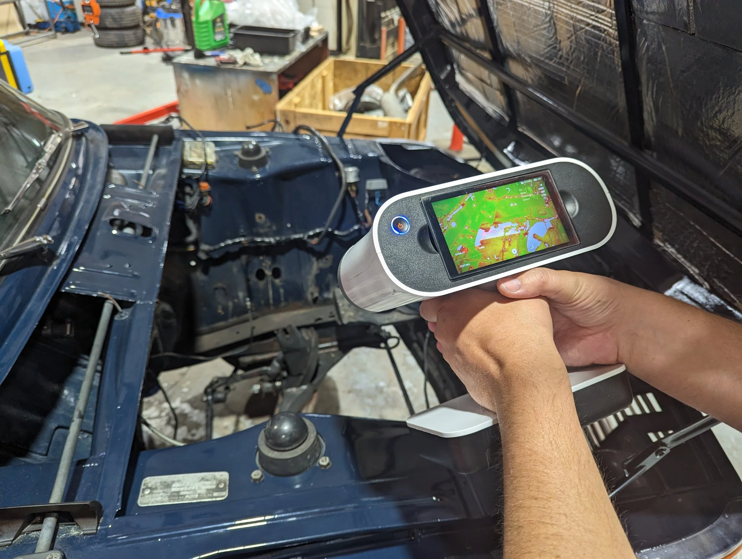 3D scanning the BMW 2002 for custom EV conversion parts — Revival EV