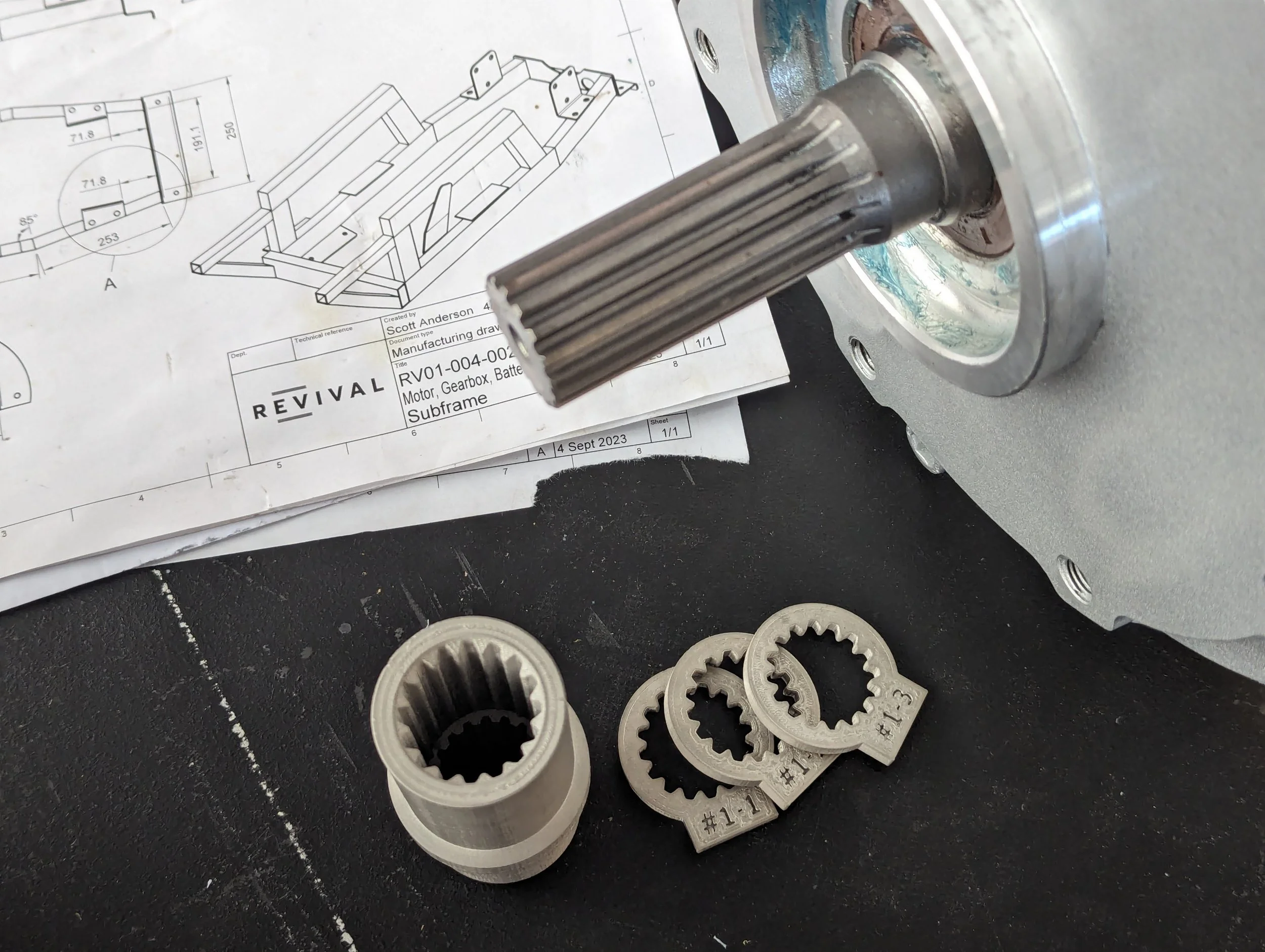 Steel 3D printing for custom EV conversion components — Revival EV