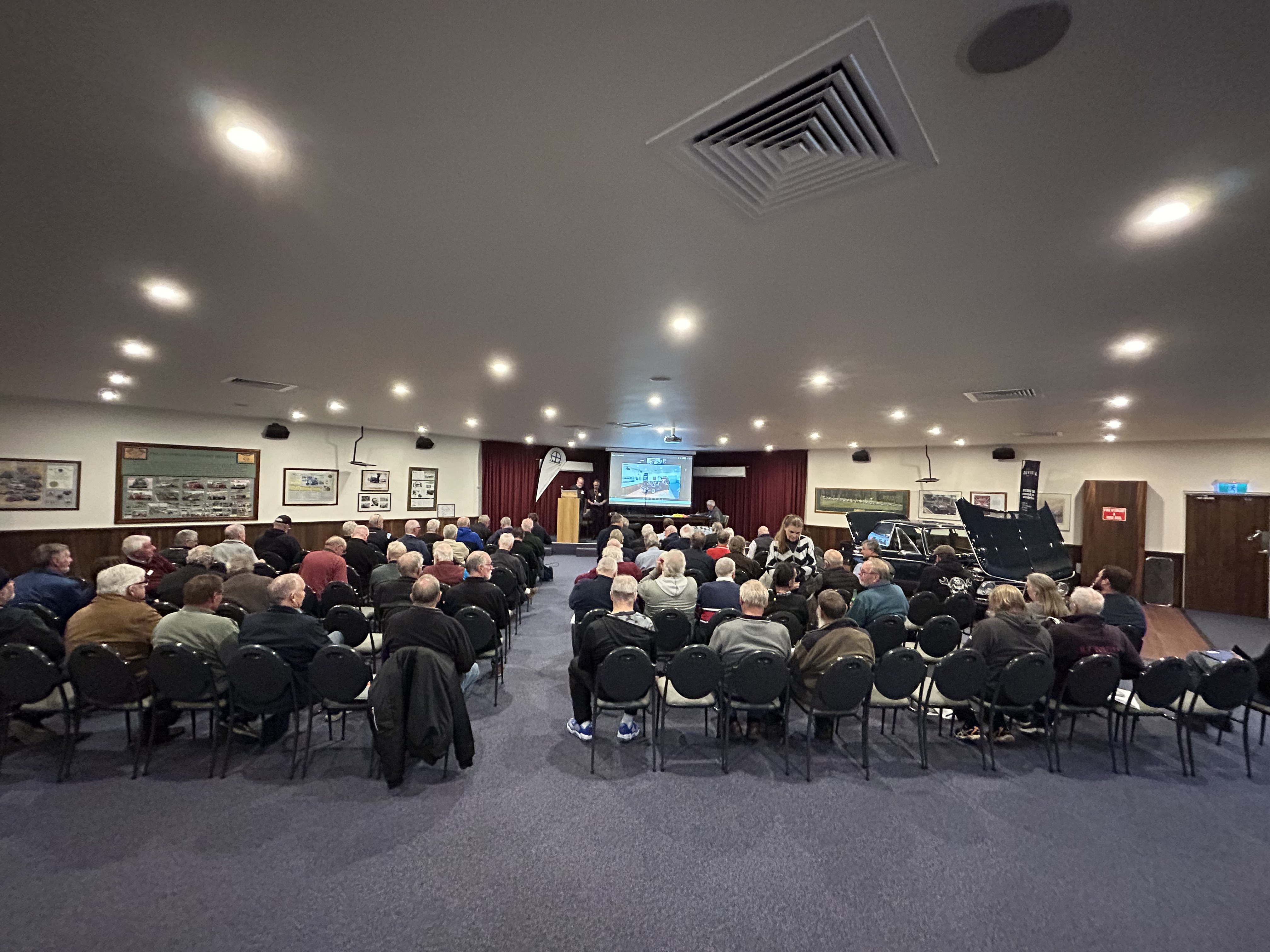 Revival EV presenting at the AOMC delegates meeting